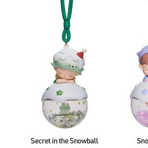 Pop Mart Apple of My Eye Luminous Pendant -Dimoo Secret in the Snowball